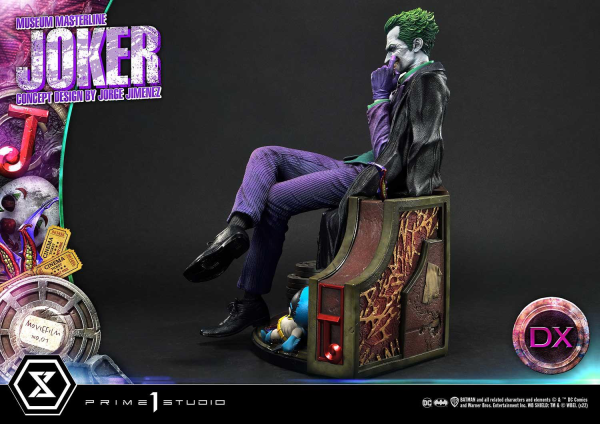 Prime 1 Studio Museum Masterline Batman (Comics) The Joker (Concept Design by Jorge Jimenez) DX Bonus Version | 4580708041216