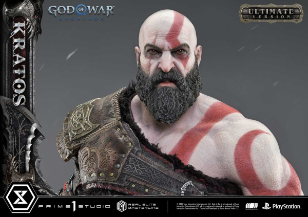 Prime 1 Studio Real Elite Masterline God of War: Ragnarok Kratos Ultimate Bonus Version(4582647120809)(4582647120809)