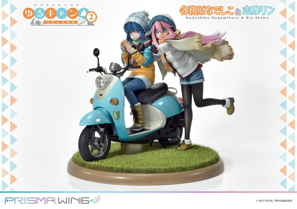 LAID BACK CAMP PRISMA NADESHIKO & RIN SHIMA 1/7 PVC FIG