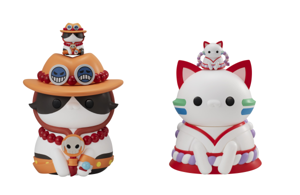 MegaHouse MEGA CAT PROJECT ONE PIECE Nyanto! The Big NYAN PIECE Series Portgas D. Ace(4535123839153)(4535123839153)