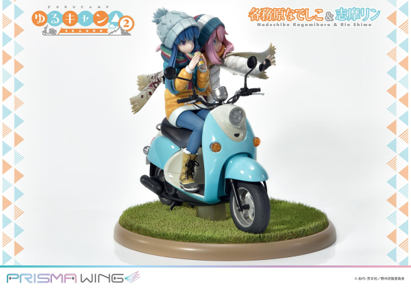 LAID BACK CAMP PRISMA NADESHIKO & RIN SHIMA 1/7 PVC FIG