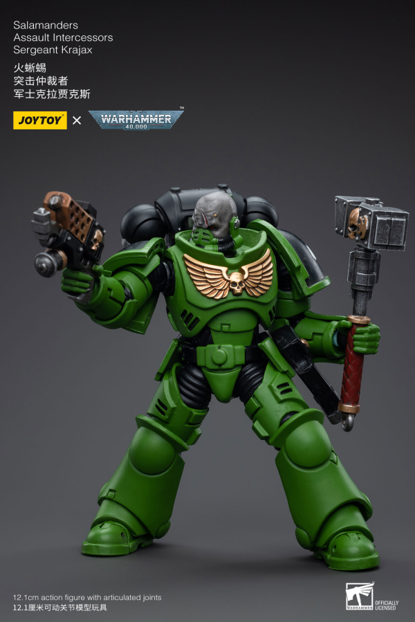 Joy Toy Salamanders Assault Intercessors Sergeant Krajax