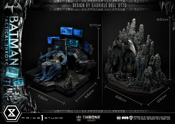 Prime 1 Studio Throne Legacy Batman (Comics) Batman Tactical Throne "Design by Gabriele Dell'Otto" Ultimate Bonus Version | 4580708047317