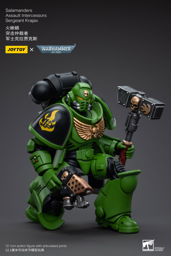 Joy Toy Salamanders Assault Intercessors Sergeant Krajax