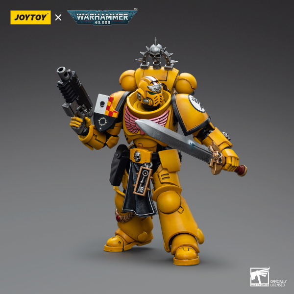 Joy Toy Imperial Fists Lieutenant with Power Sword