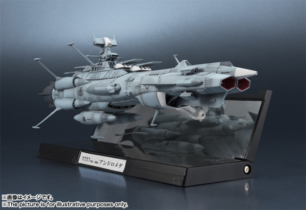 BANDAI Tamashii 1/2000 Earth Federation Andromeda 1st SHIP "Star Blazers", TAMASHII NATIONS Kikan-Taizen