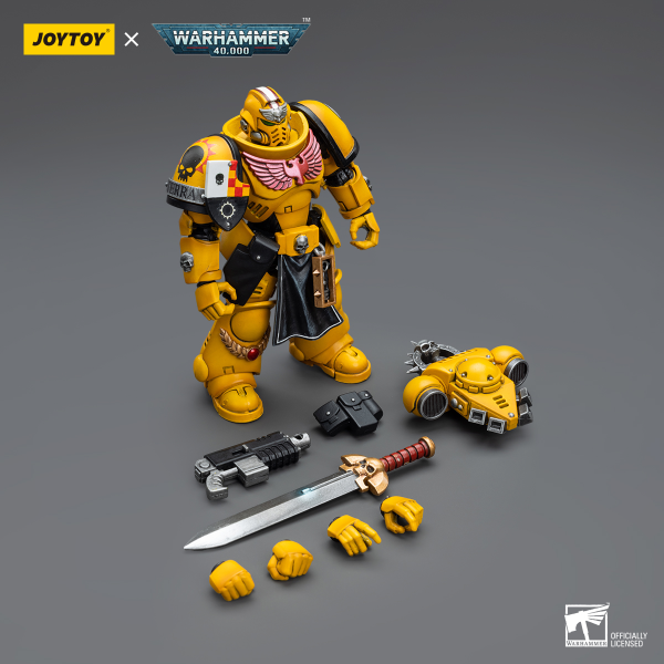 Joy Toy Imperial Fists Lieutenant with Power Sword