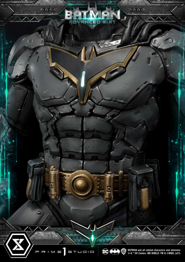 Prime 1 Studio Ultimate Museum Masterline Justice League (Comics) Batman Advanced Suit (Design By Josh Nizzi)(4582535948034)(4582535948034)