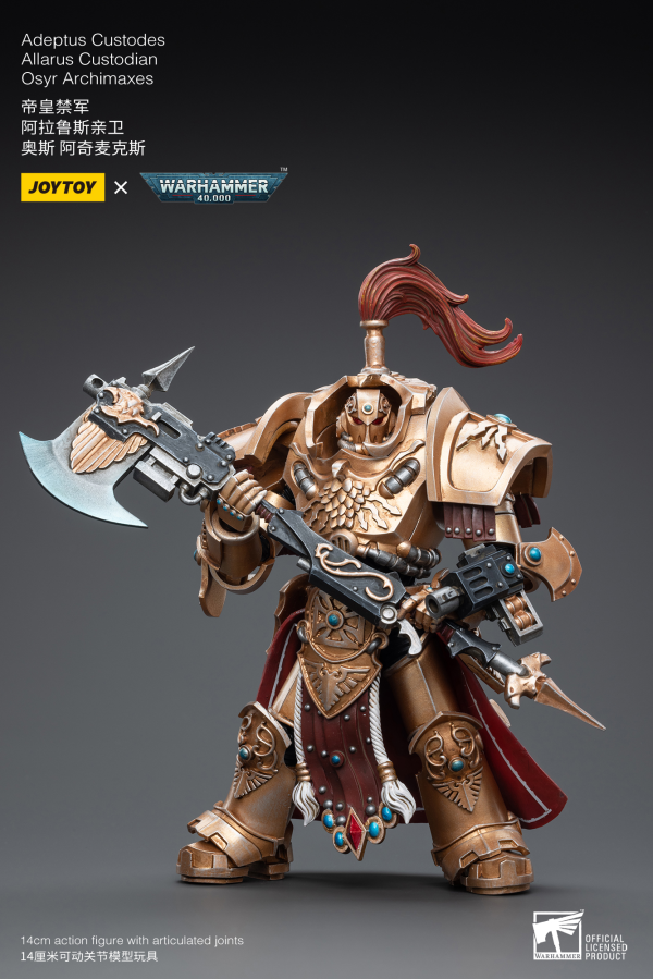 JOYTOY Adeptus Custodes Allarus Custodian Osyr Archimaxes(6973130377318)(6973130377318)