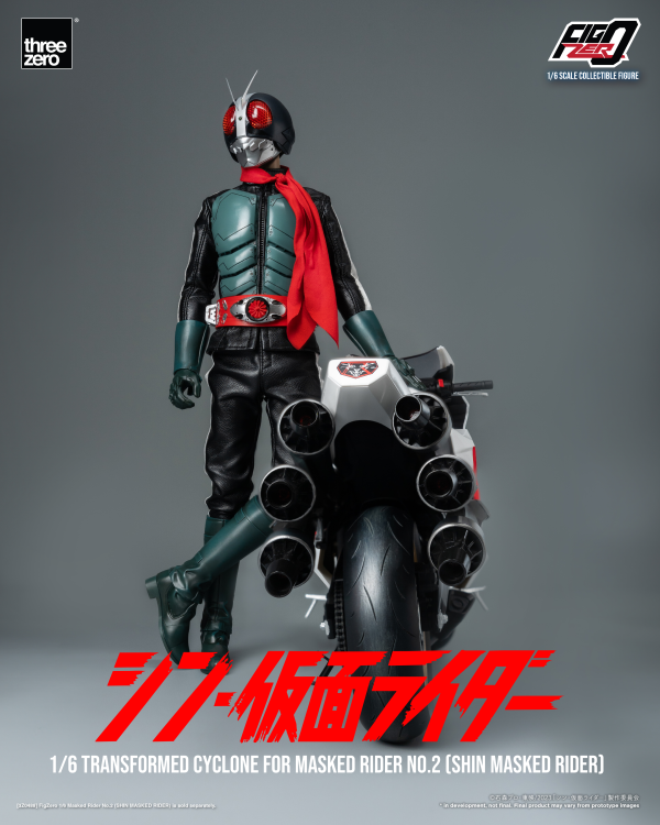 Three Zero FigZero 1/6 Transformed Cyclone for Masked Rider No.2 (SHIN MASKED RIDER)