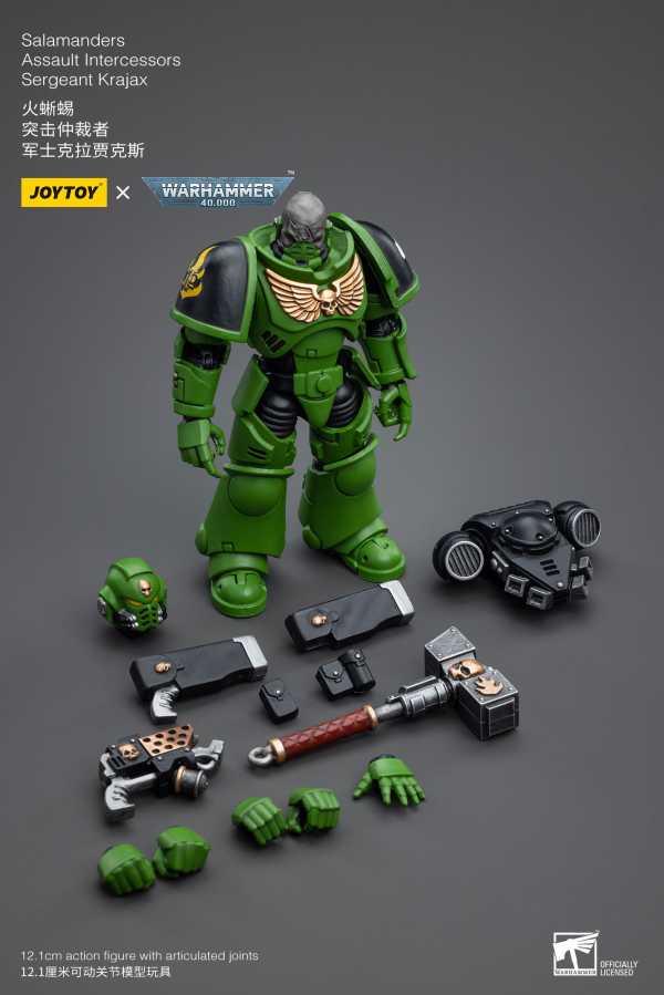 Joy Toy Salamanders Assault Intercessors Sergeant Krajax