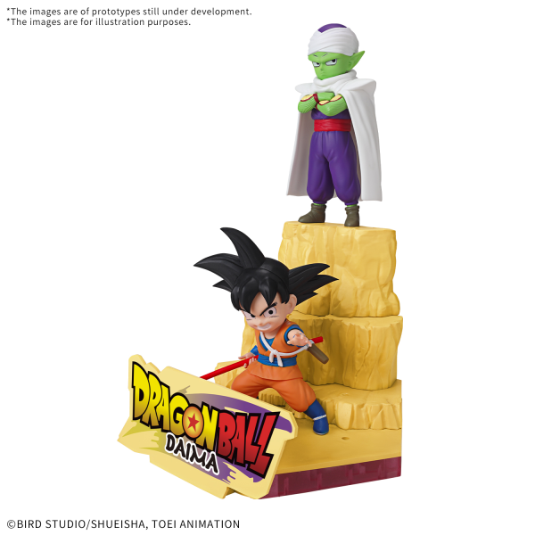 BANDAI HOBBY DRAGON BALL DAIMA MODEL KIT SON GOKU (MINI) & PICCOLO (MINI) | 4573102683854