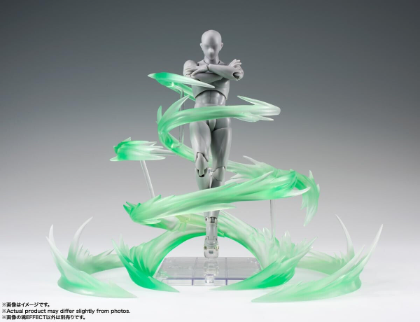 BANDAI Tamashii Wind Green Ver. For S.H.Figuarts , Tamashi Nations Tamashii Effect