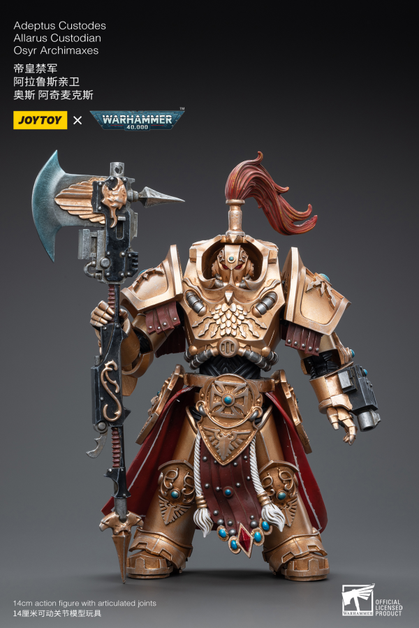 JOYTOY Adeptus Custodes Allarus Custodian Osyr Archimaxes(6973130377318)(6973130377318)