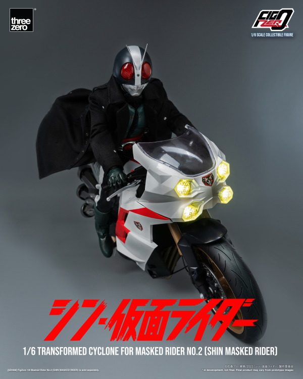 Three Zero FigZero 1/6 Transformed Cyclone for Masked Rider No.2 (SHIN MASKED RIDER)