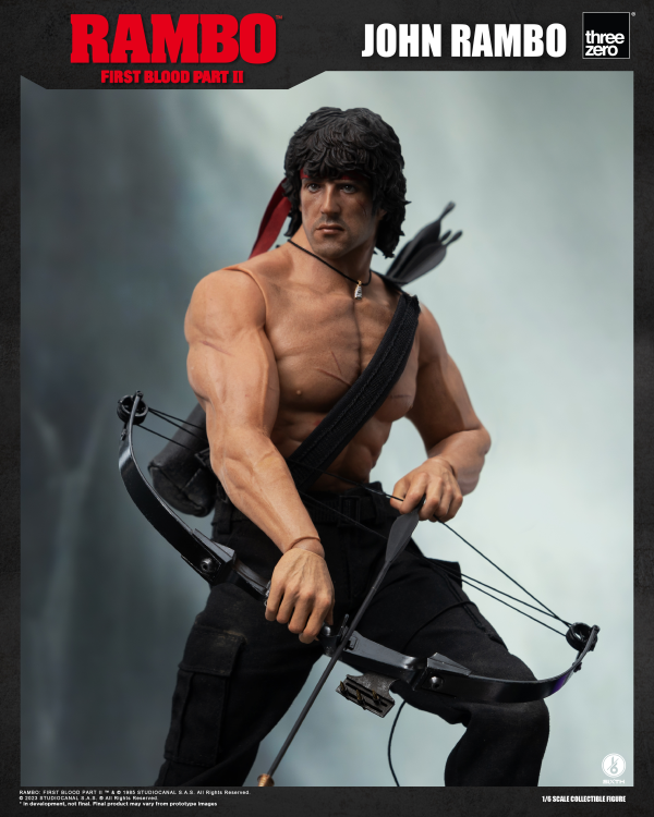 Three Zero Rambo: First Blood Part II - 1/6 John Rambo