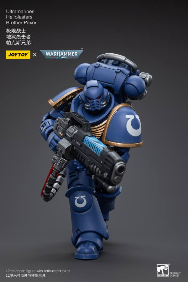 Joy Toy Ultramarines Hellblasters Brother Paxor