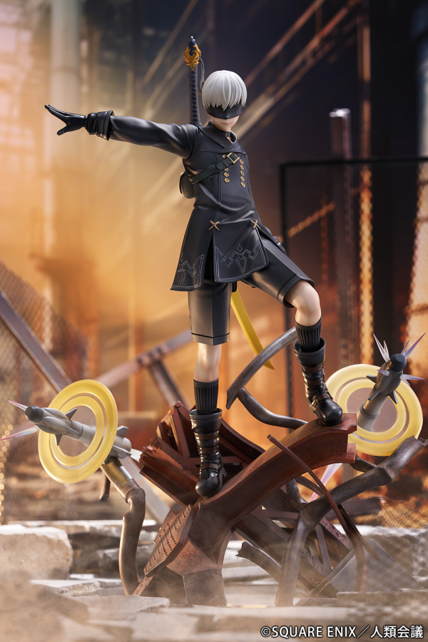 PROOF 1/7 Scale Figure "YoRHa No. 9 Type S -Covering Fire-"