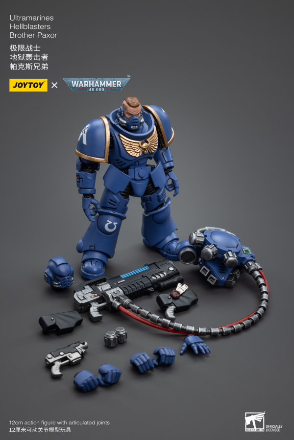 Joy Toy Ultramarines Hellblasters Brother Paxor