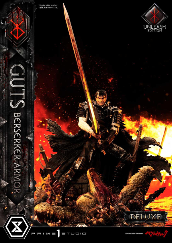 Prime 1 Studio Ultimate Premium Masterline Berserk Guts, Berserker Armor Unleash Edition Deluxe Version | 4582535948553