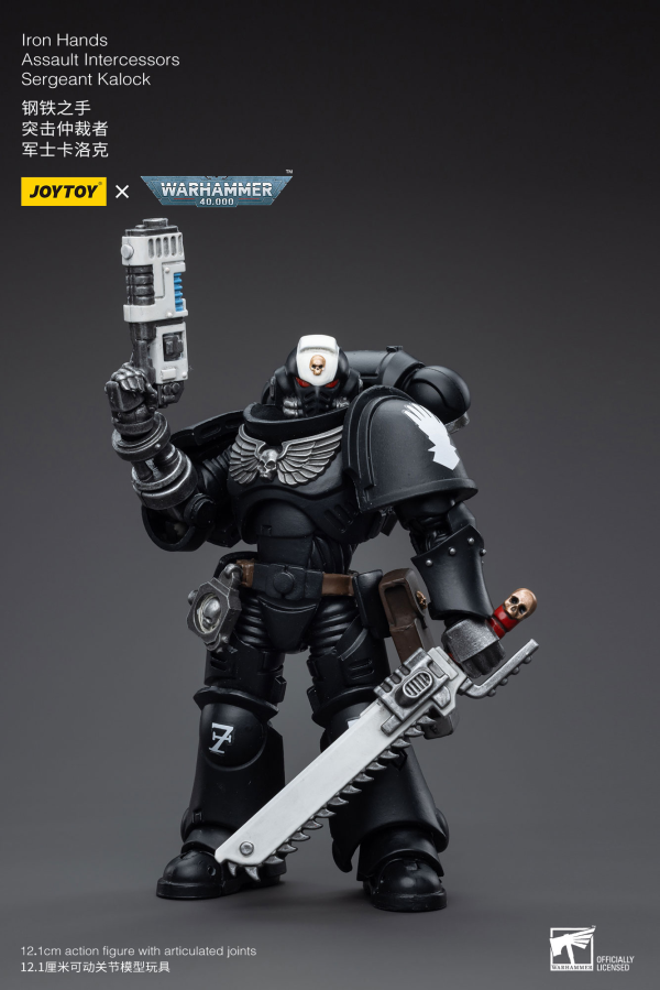 Joy Toy Iron Hands Assault Intercessors Sergeant Kalock