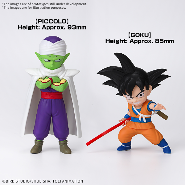 BANDAI HOBBY DRAGON BALL DAIMA MODEL KIT SON GOKU (MINI) & PICCOLO (MINI) | 4573102683854