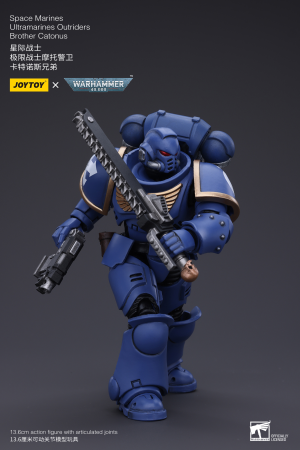 JOYTOY Space Marines Ultramarines Outriders Brother Catonus(6973130372825)(6973130372825)