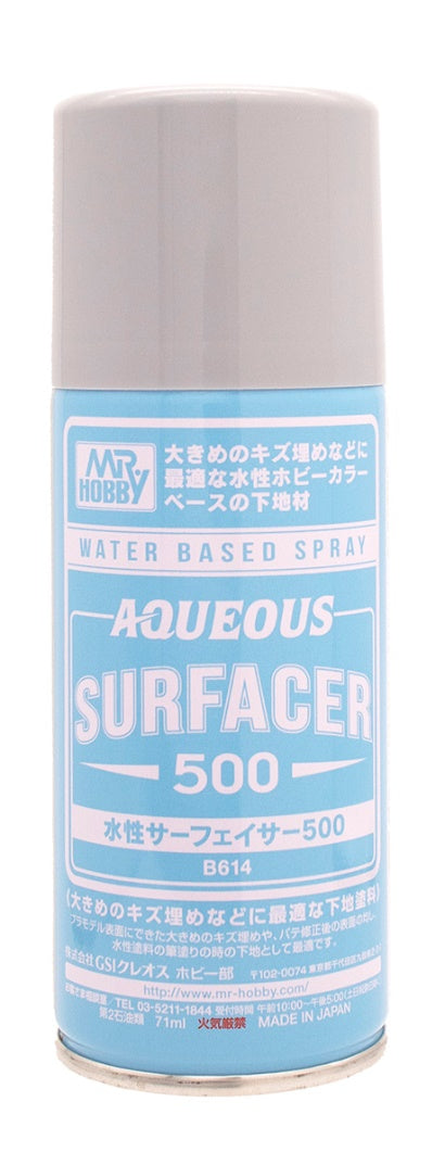 Mr Hobby AQUEOUS SURFACER 500 (SPRAY TYPE)