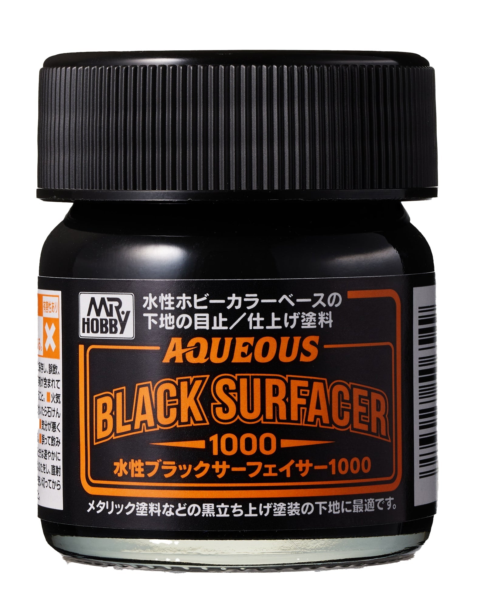 Mr Hobby AQUEOUS BLACK SURFACER 1000 (JAR TYPE)