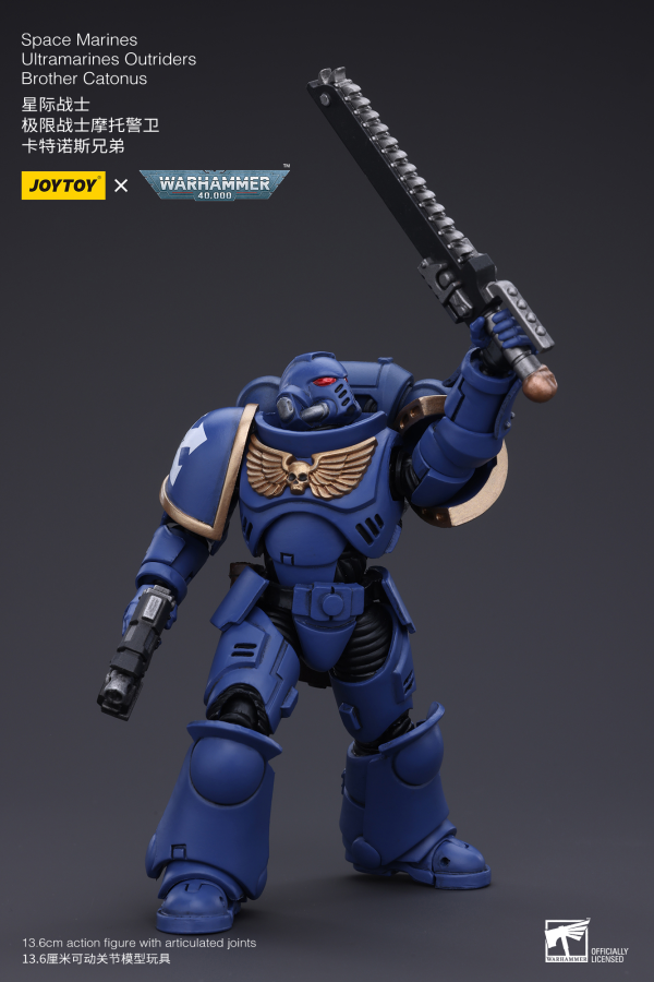 JOYTOY Space Marines Ultramarines Outriders Brother Catonus(6973130372825)(6973130372825)