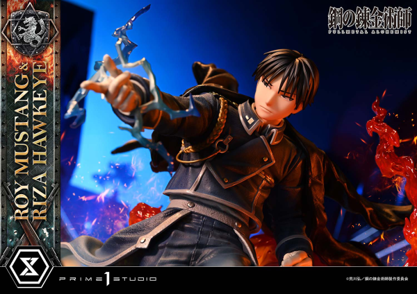 Prime 1 Studio Concept Masterline Fullmetal Alchemist Roy Mustang & Riza Hawkeye DX Bonus Version | 4580708049595