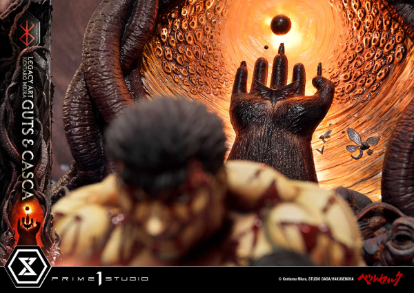 Prime 1 Studio Legacy Art "Kentaro Miura"  Berserk  Guts & Casca | 4580708049847