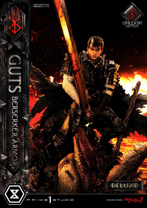 Prime 1 Studio Ultimate Premium Masterline Berserk Guts, Berserker Armor Unleash Edition Deluxe Version | 4582535948553