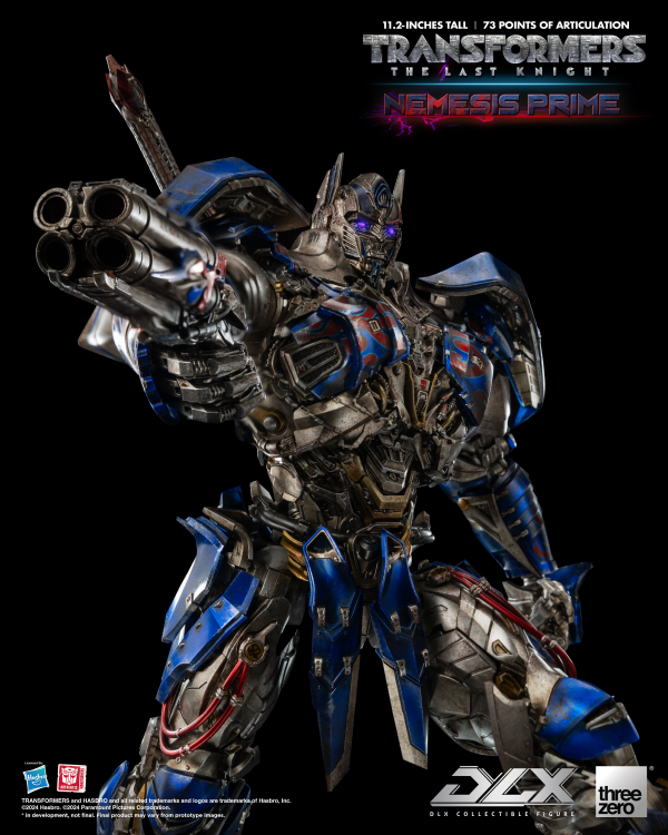 Three Zero Transformers: The Last Knight - DLX Nemesis Prime