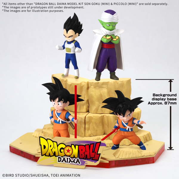 BANDAI HOBBY DRAGON BALL DAIMA MODEL KIT SON GOKU (MINI) & PICCOLO (MINI) | 4573102683854