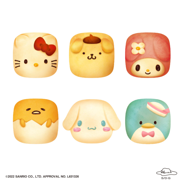 Piapro.net MAX SANRIO CHARACTERS CHIGIRI BREAD SQUEEZE MASCOT