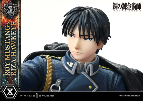 Prime 1 Studio Concept Masterline Fullmetal Alchemist Roy Mustang & Riza Hawkeye DX Bonus Version | 4580708049595