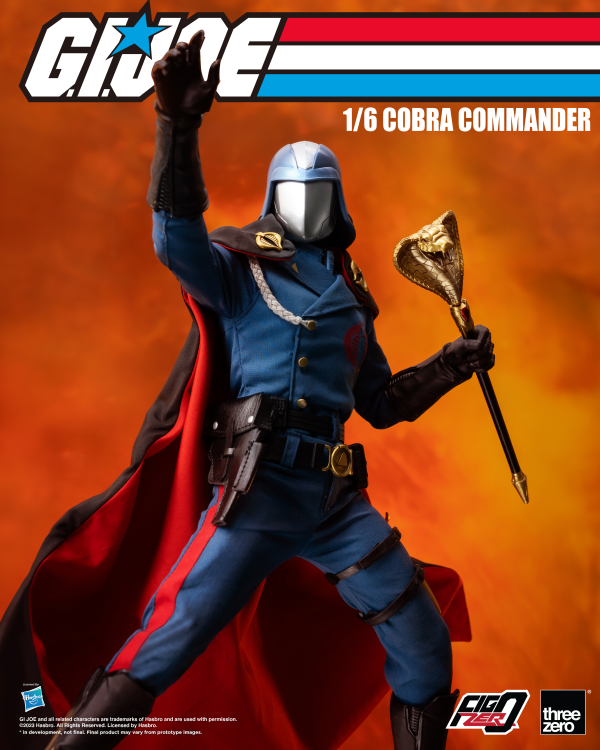 threezero G.I. Joe - FigZero 1/6 Cobra Commander(4895250803558)(4895250803558)