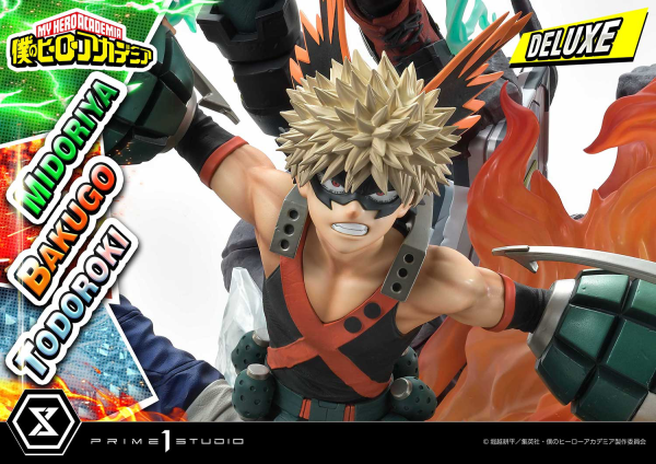 Prime 1 Studio Ultimate Premium Masterline My Hero Academia Midoriya, Bakugo & Todoroki Deluxe Version(4582535945804)(4582535945804)