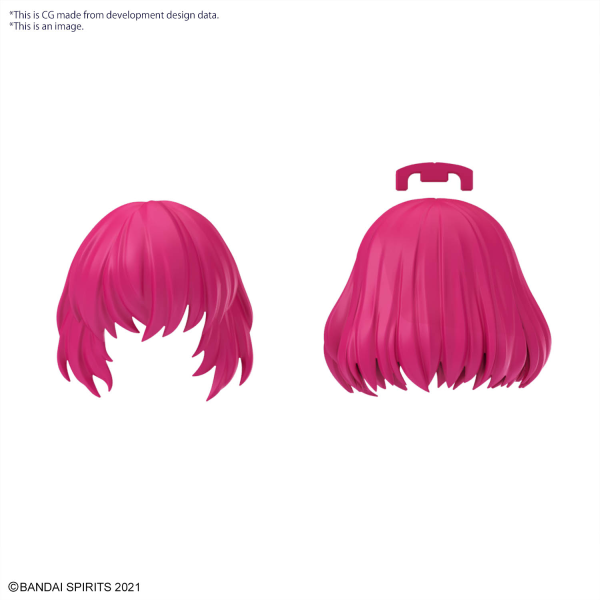 BANDAI Hobby 30MS OPTION HAIR STYLE PARTS Vol.10 ALL 4 TYPES