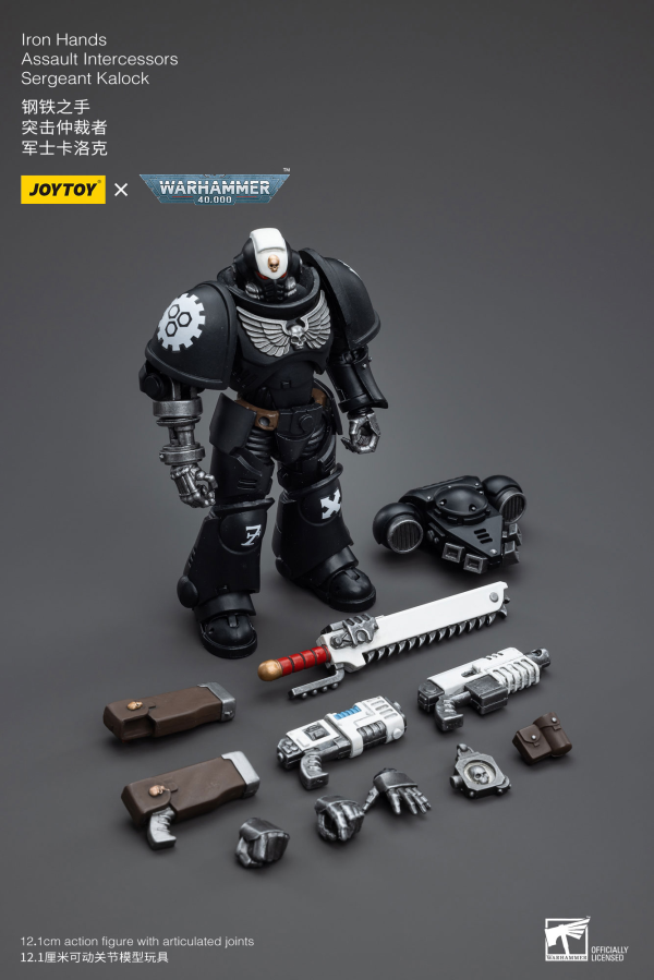 Joy Toy Iron Hands Assault Intercessors Sergeant Kalock