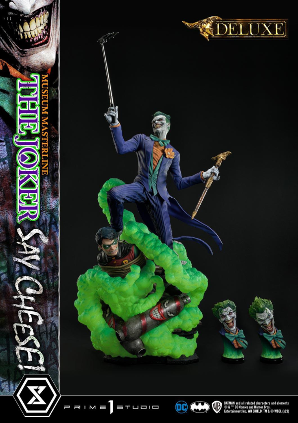 Prime 1 Studio Museum Masterline Batman (Comics) The Joker - Say Cheese DX Bonus Version | 4580708035123