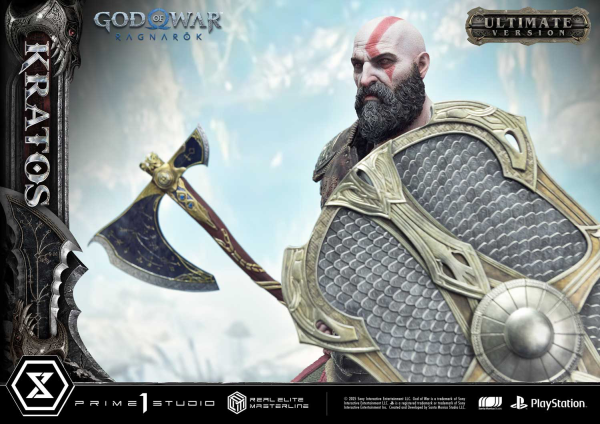 Prime 1 Studio Real Elite Masterline God of War: Ragnarok Kratos Ultimate Bonus Version(4582647120809)(4582647120809)