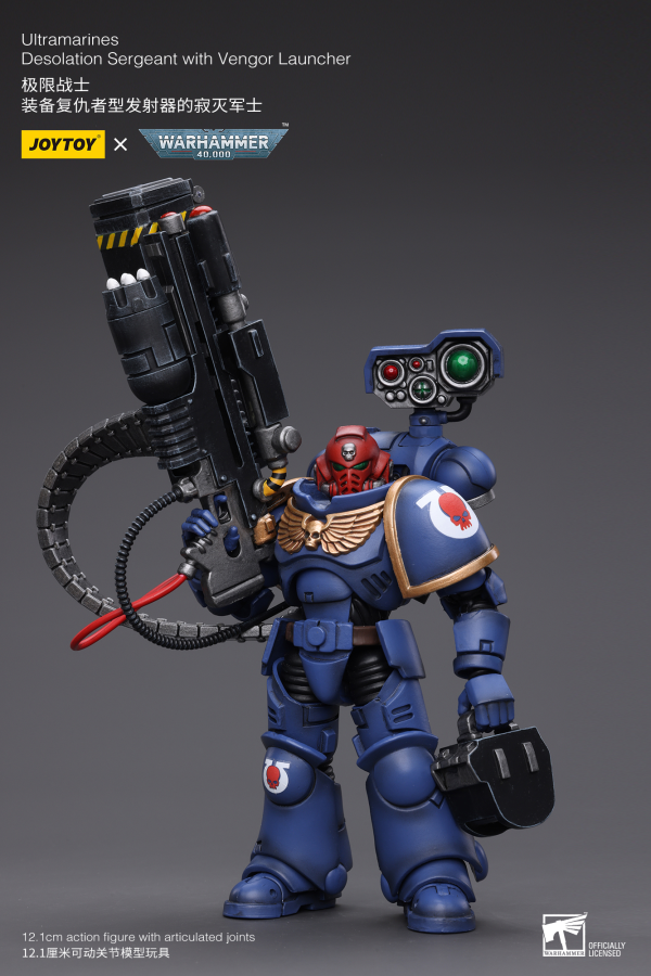 Joy Toy Ultramarines Desolation Sergeant with Vengor Launcher