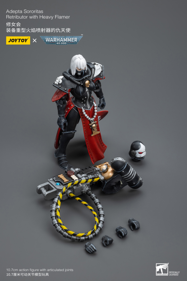 Joy Toy Adepta Sororitas Retributor with Heavy Flamer