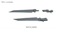 BANDAI Builders Parts HD - 1/144 MS Sword 01