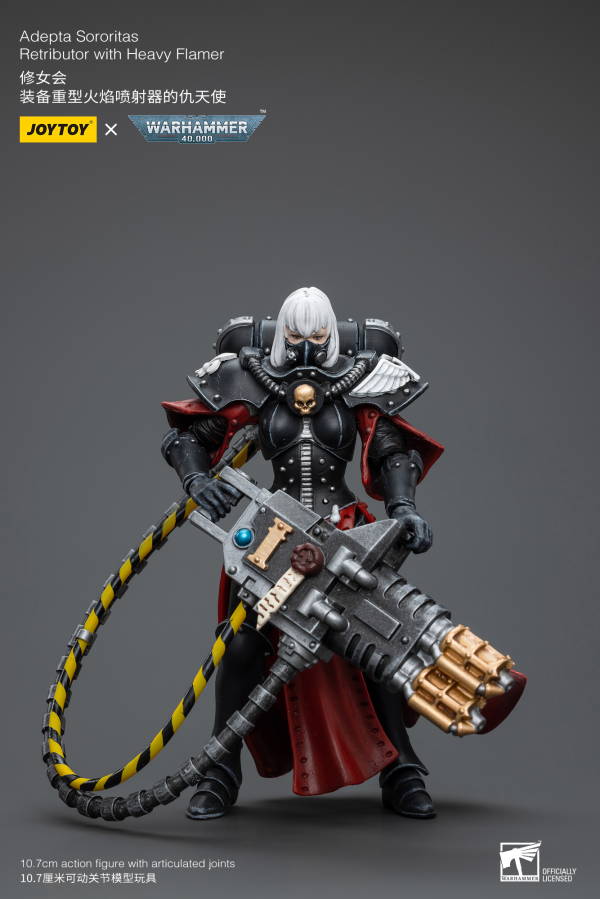 Joy Toy Adepta Sororitas Retributor with Heavy Flamer