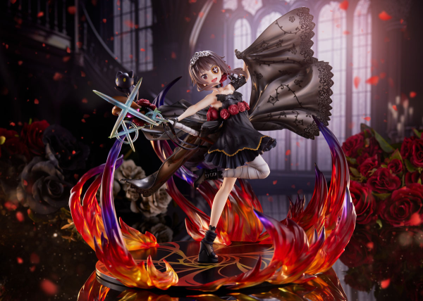 FURYU Corporation God's Blessing on This Wonderful World Megumin the Black Rose Dress ver. 1/7 Scale Figure