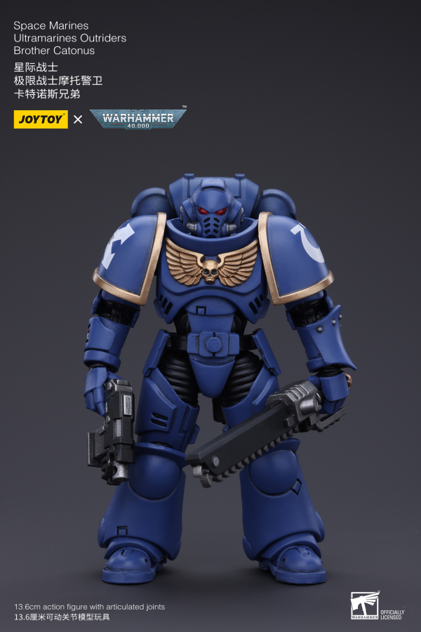 JOYTOY Space Marines Ultramarines Outriders Brother Catonus(6973130372825)(6973130372825)