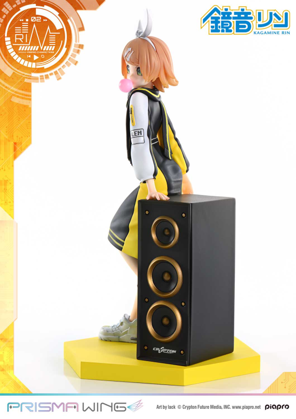 Prime 1 Studio PRISMA WING Piapro Characters Kagamine Rin "Art by lack" 1/7 Scale Pre-Painted Figure(4582647120755)(4582647120755)